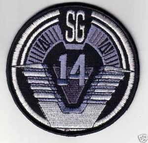 Stargate SG 14 Unit Battle Dress Uniform Patch   SG14  
