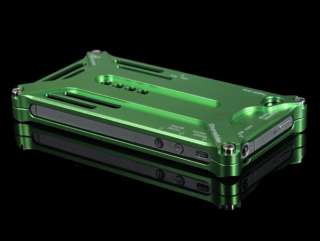 Green Luxury ALUMINUM CLEAVE METAL BUMPER CASE APPLE iphone 4 4S 