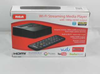 RCA DSB772WE Wi Fi Streaming Media Player with 1080p HDMI output 