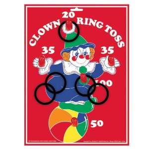  Lets Party By Amscan Clown Ring Toss Game 