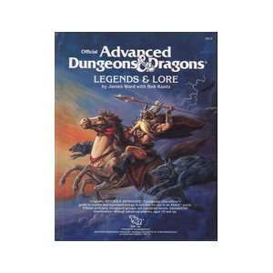   Dungeons & Dragons Legends & Lore James Ward & Rob Kuntz Books