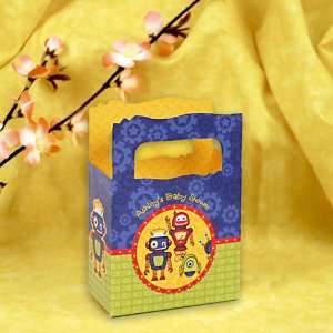  Robots   Mini Personalized Baby Shower Favor Boxes Toys 