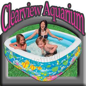 Intex Clearview Aquarium Pool Inflatable Kids Swimming Pool  