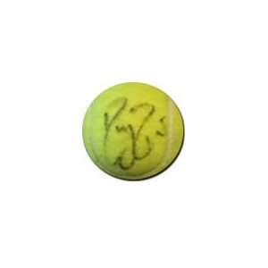 Roger Federer Hand Signed Autographed Tennis Ball
