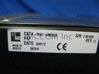 This auction is for two ADC PPA3 14MKIVSN 2x24 1/4 Audio Patchbays 
