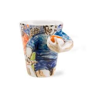  Rugby Handmade Coffee Mug (10cm x 8cm)
