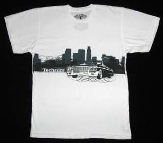 You are bidding on a brand new Technics tee shirt. The front is 
