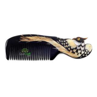 PHOENIX Handmade Organic Horn Hair Comb  