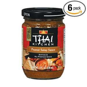 Thai Kitchen Peanut Satay Sauce, 8 Ounce Grocery & Gourmet Food