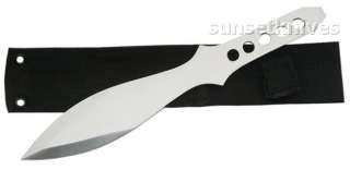 Stainless Steel Throwing Knife & Sheath (S102) NEW  