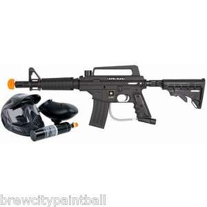 NEW Tippmann Alpha Black M16 Tactical EGRIP Paintball Gun Power Pack 