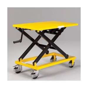 RELIUS SOLUTIONS Mechanical Mobile Scissor Lift Table  
