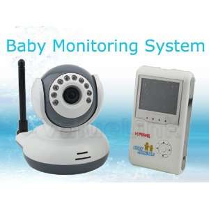 Wireless Video Security Monitoring System w/ 2.4   LCD Baby Monitor 