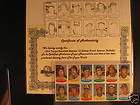 1974 Topps Baseball Stamps 12 Stamp Proof SEAVER +