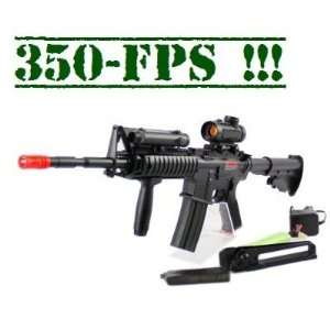  RED DOT VERSION, Laser included M16 Airsoft Gun Electric Automatic 