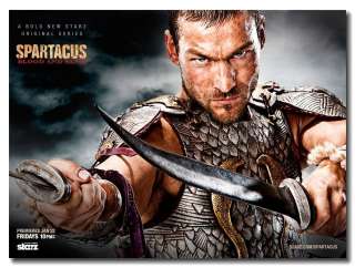   And & Sand Poster 16 Andy Whitfield hot TV show spartakus cool  