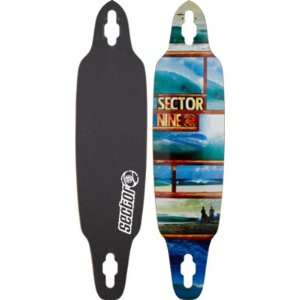  Sector 9 Portal Skateboard Deck w/ Free B&F Heart Sticker 