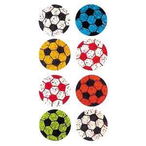  Prismatic Sparkle Stickers (SOCCER BALLS) 14.5 ft Roll 