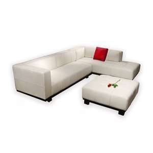   Furnishings INTER CARLA SECTIONAL B43 Leather Sofa