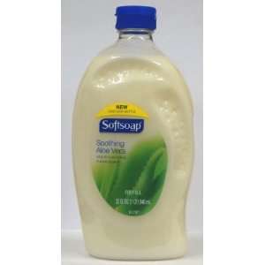 Softsoap Soothing Aloe Vera Moisturizing Hand Soap Refill, 32 Oz (Pack 