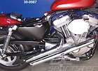 Viper Staggered Exhaust Pipes for 2004 2006 Harley Sportster 1200 