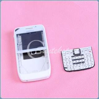 Housing Cover Faceplate+Keypad for Nokia E63 White+Tool  