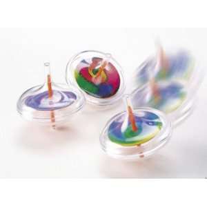  Tie Dyed Spin Tops   Office Fun & Desktop Toys Health 