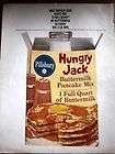 1963 Hungry Jack Pancake Box with Milk Bottle Ad