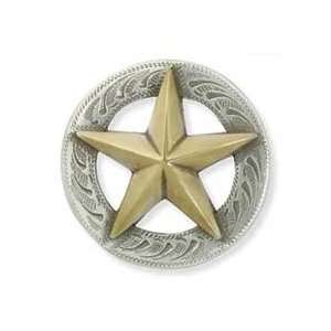  Tandy Leather 3 d Texas Star Screwback Concho 1 1/4 11373 