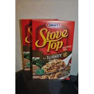 Kraft Stove Top Stuffing Mix for Turkey (2 Boxes)  Grocery 