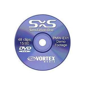  Vortex Media SxS PMW EX1 Workflow Simulation Disc (DVD 