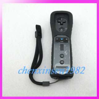   Nunchuck Built in Motion Plus Controller for Nintendo Wii Case Black