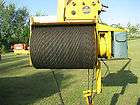 David Round Air HOIST WINCH Wire Rope Motorized Trolley REDUCED PRICE
