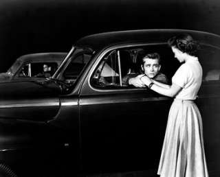   Dean as Jim Stark and Natalie Wood as Judy in Rebel Without a Cause