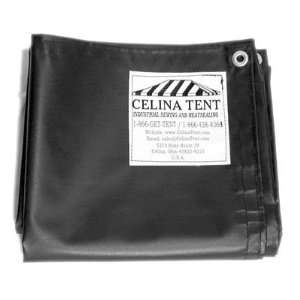  Celina Tent Vinyl Tarp 18 OZ. 10 X 10 Black #18FT1010 94 