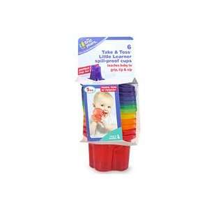  The First Years Little Learner Take & Toss Sippy Cups 