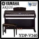 Yamaha Arius YDP V240 88 key Ensemble Console Digital Piano w/ Stand 