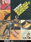   1973 1974 1975 yamaha motorcycle accessories clothing brochure returns