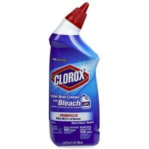  Clorox Toilet Bowl Cleaner Rain Clean 24 oz (Quantity of 4 