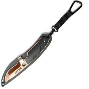   & Tool   Bronze Side Hawg 2, Zytel Handle, Clip Point, Zytel Sheath