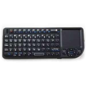   Wireless Rii Mini PC Keyboard with Touchpad Laserpointer Keyboard
