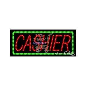  Cashier LED Sign