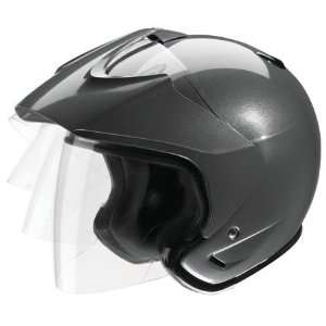  Z1R Ace Transit Solid Open Face Helmet X Small  Silver 