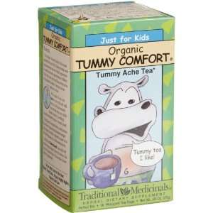   Just For Kids Tummy Comfort Organic Herbal Teas 18 tea bags 18 teabags