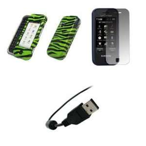  Samsung Glyde U940   Premium Neon Green and Black Zebra 