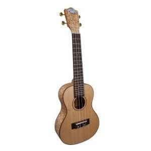    Lanikai LQA C Concert Quilt Ash Ukulele Musical Instruments