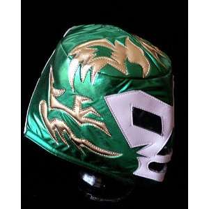  Lucha Libre Wrestling Halloween Mask Dr Wagner green 