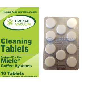  10 Pack Cleaning Tablets Designed For Use In Miele Coffee Machines 