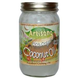  Artisana  Coconut Oil, Extra Virgin, Raw, 100% Organic 
