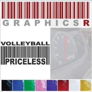   Barcode UPC Priceless Volleyball Player Net Ball League A776   Pink
